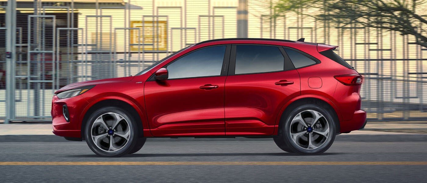 2025 Ford Escape parked in front of building